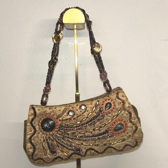 Fashion Beaded Evening/Formal Handbag - Picture 2 of 6